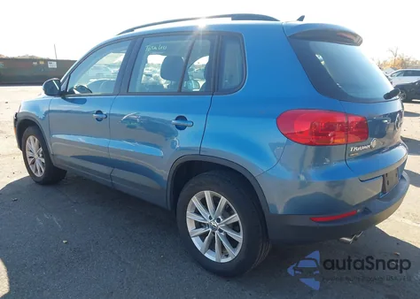 2018 Volkswagen Tiguan Limited 2.0T from USA, damaged, VIN WVGBV7AX0JK000824